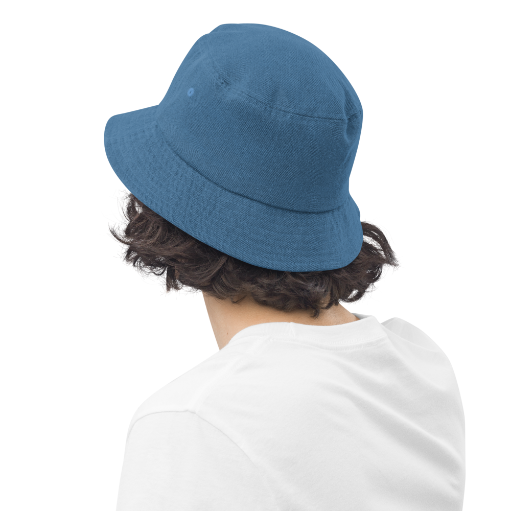 Daisy Denim bucket hat