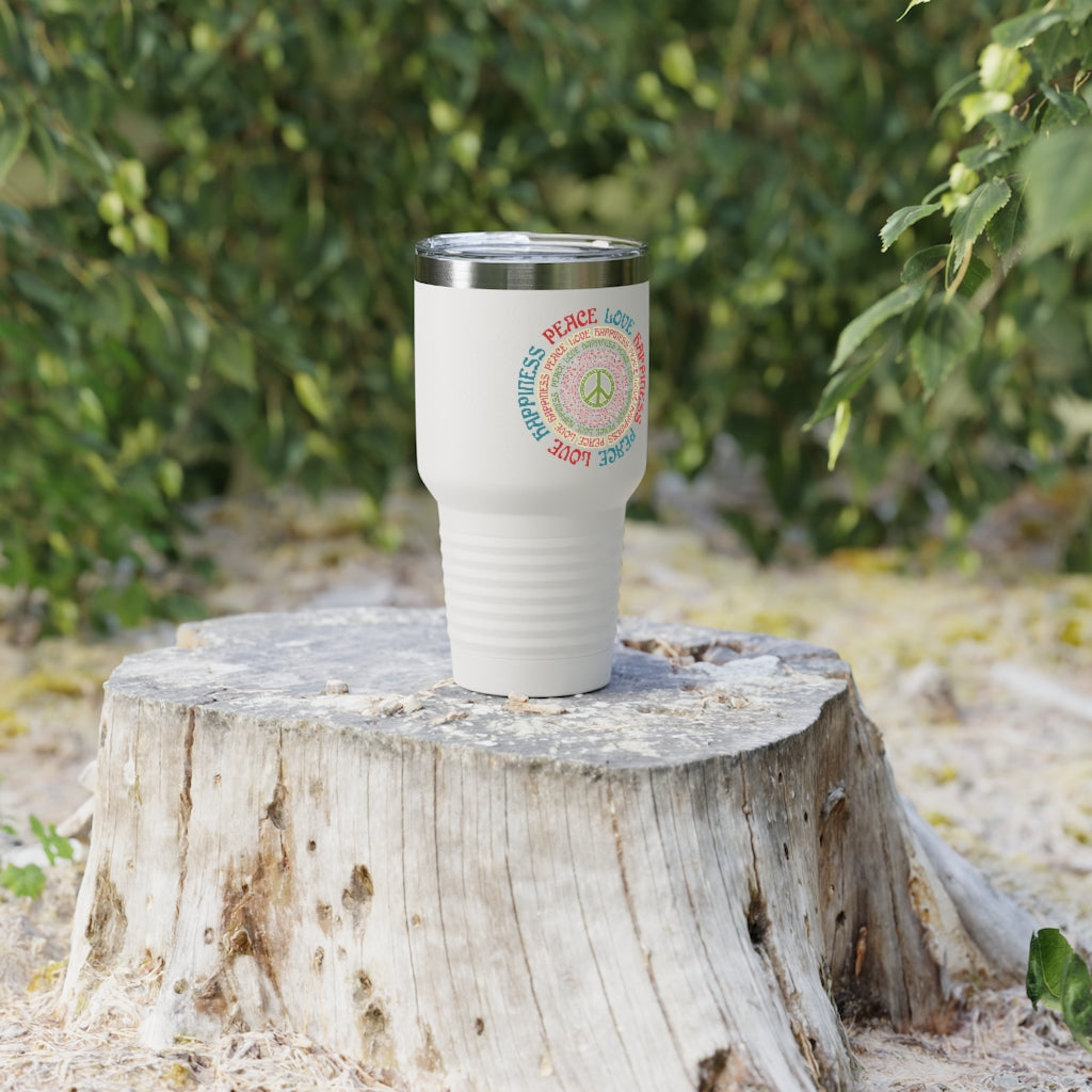 Peace- Love- Happiness, 30oz