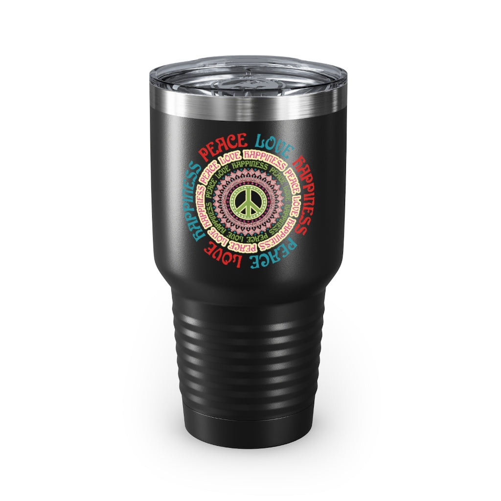Peace- Love- Happiness, 30oz