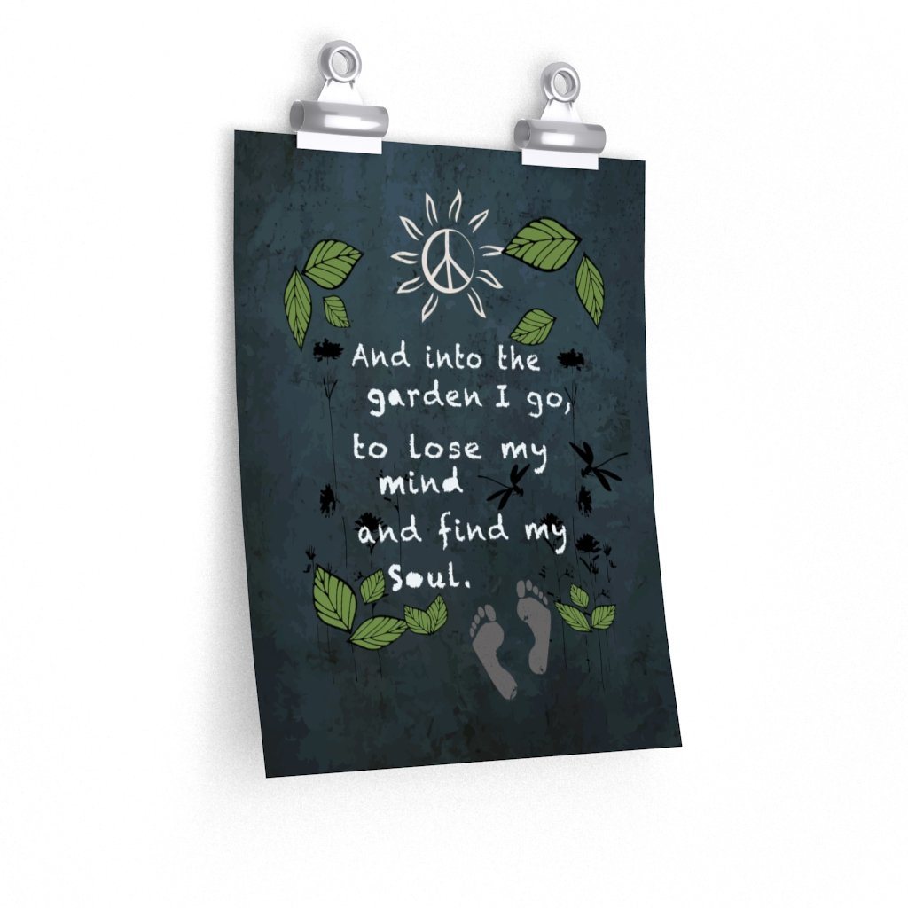 Into The Garden - Premium Matte vertical posters Poster Printify 9'' Γ 11'' CG matt