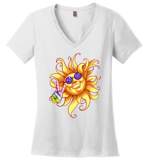 Sun - Peace Out Heyjude Shoppe White XS