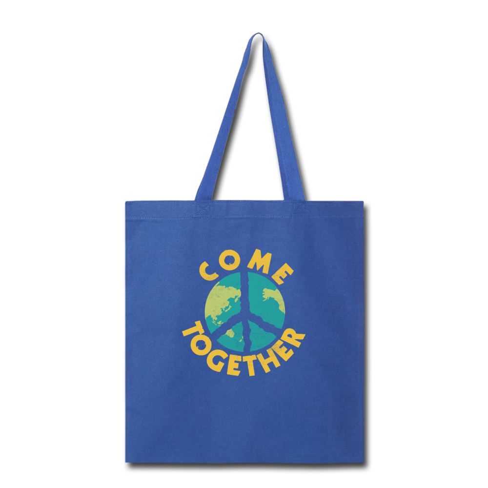 Come Together- Tote Bag - royal blue