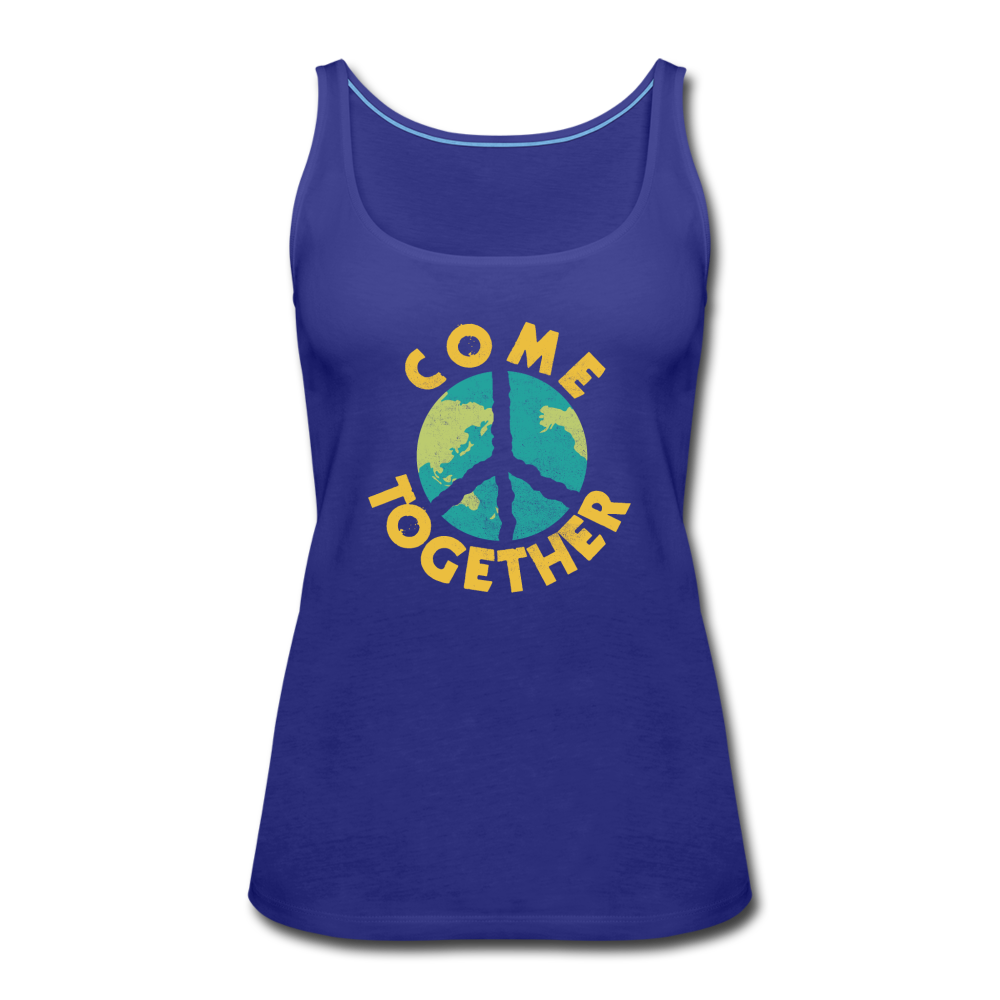 Retro Graphic- Women’s Premium Tank Top - royal blue