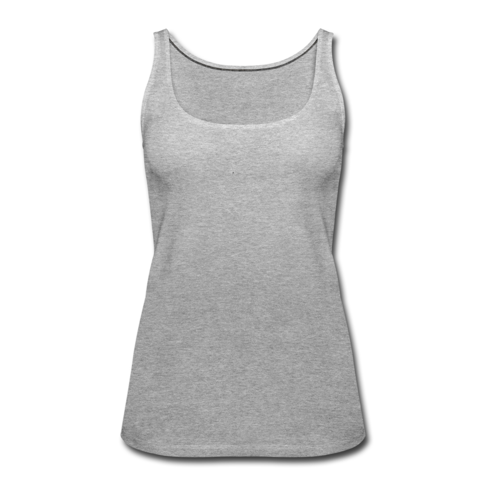 Test Women’s Premium Tank Top - heather gray