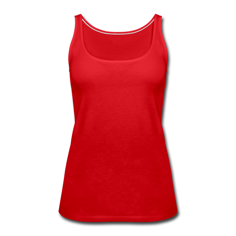 Test Women’s Premium Tank Top - red