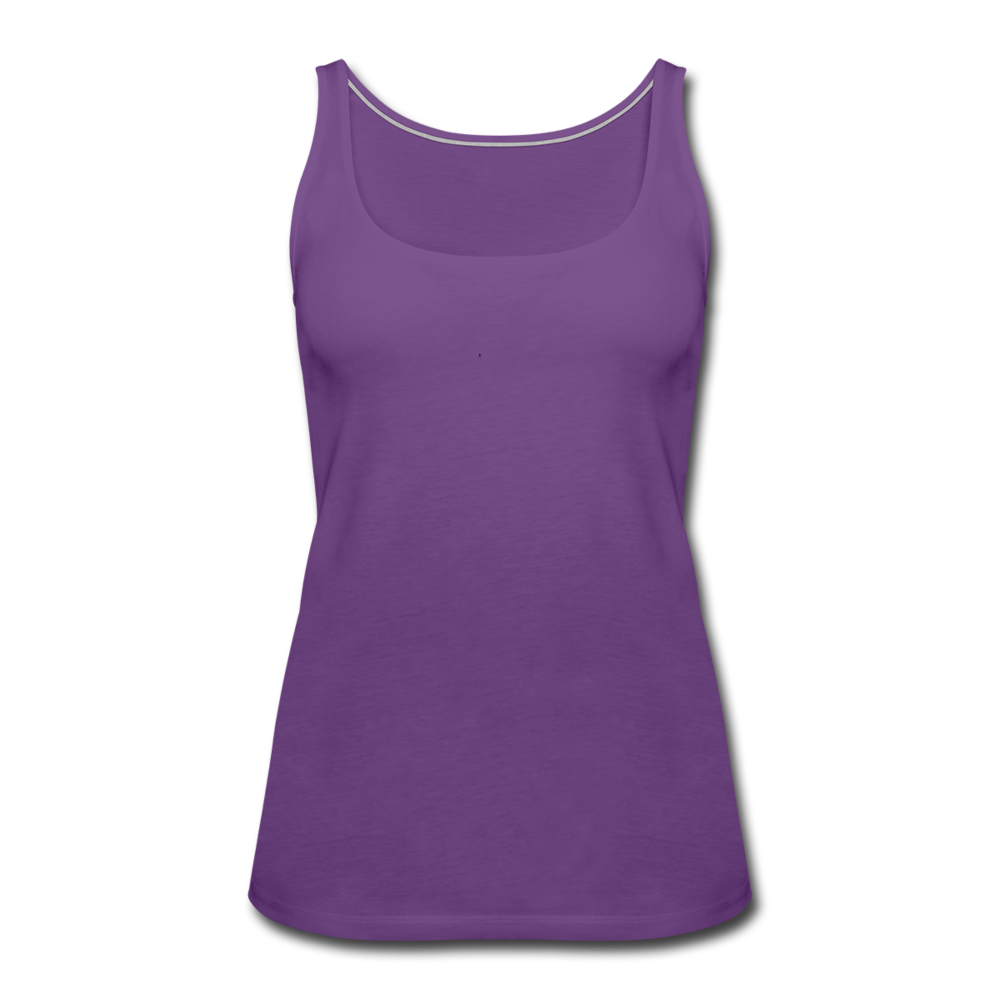 Test Women’s Premium Tank Top - purple