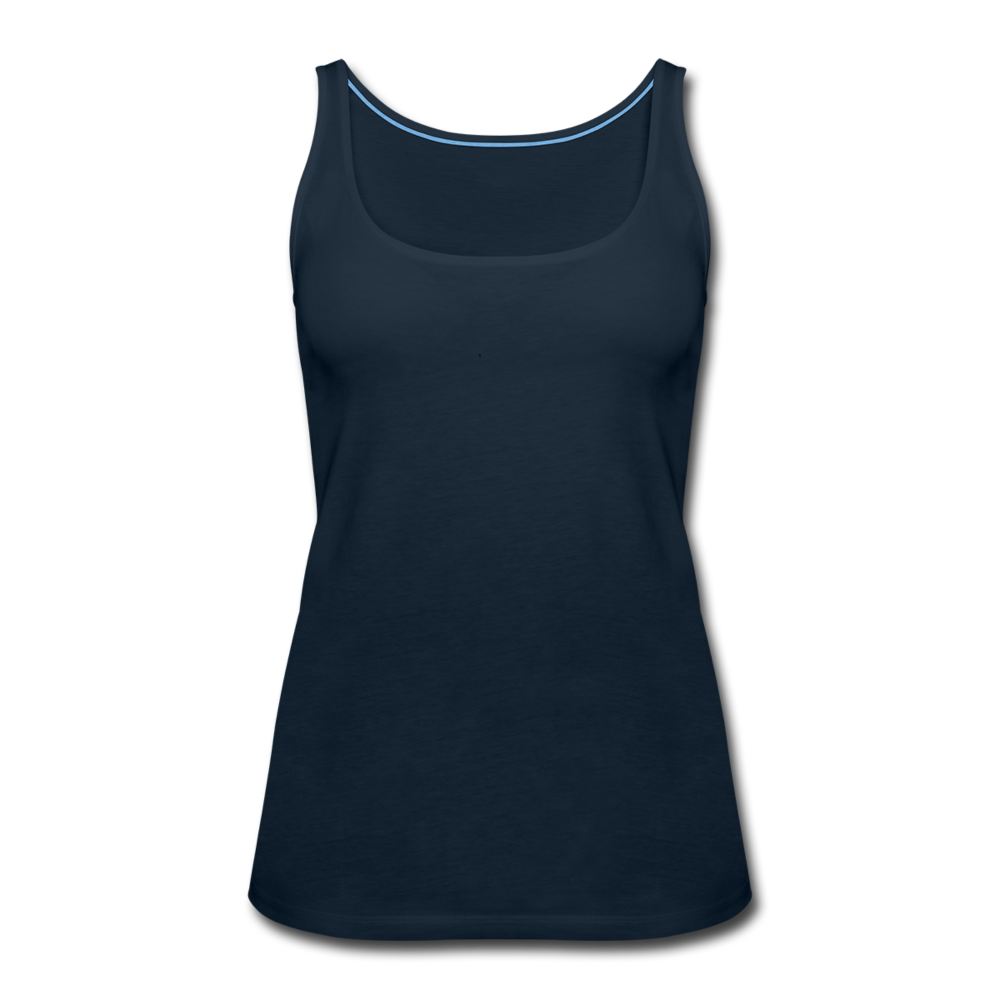 Test Women’s Premium Tank Top - deep navy