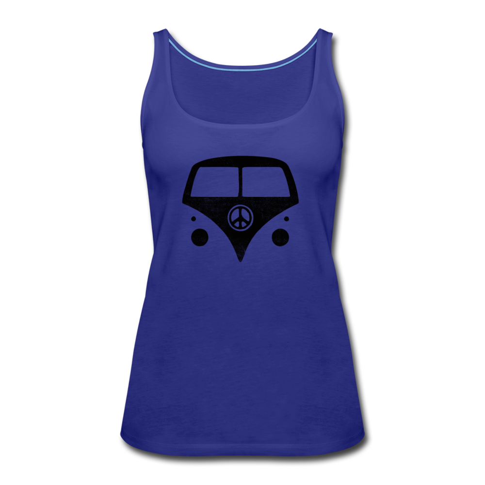 Hippie Van- Women’s Premium Tank Top - royal blue
