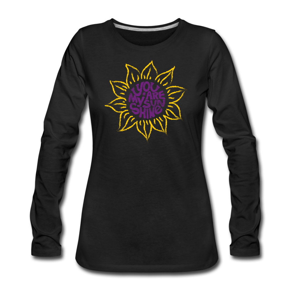 You Are My Sunshine - black