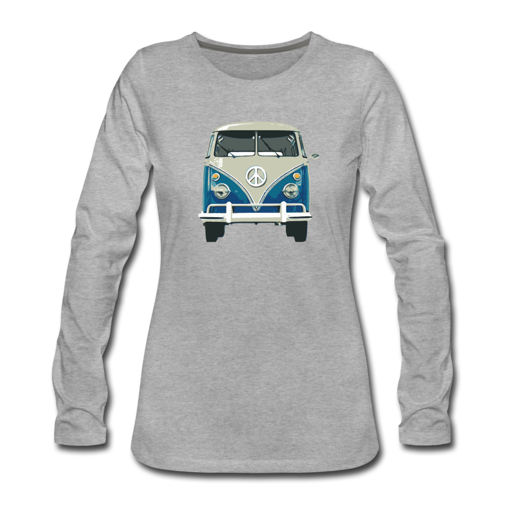 Hippie Van - heather gray