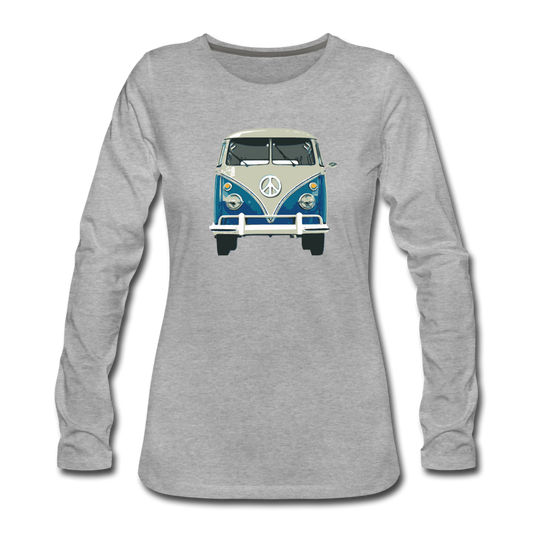 Hippie Van - heather gray
