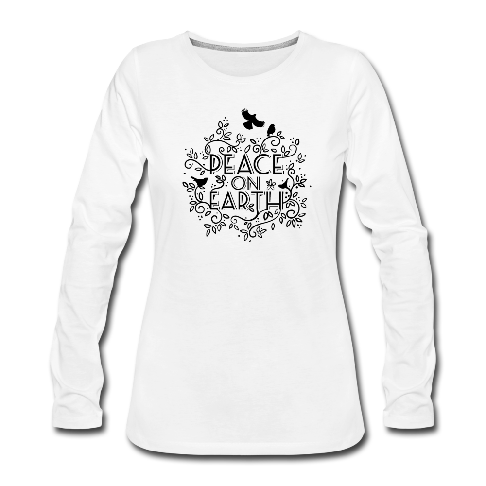 Peace On Earth - white