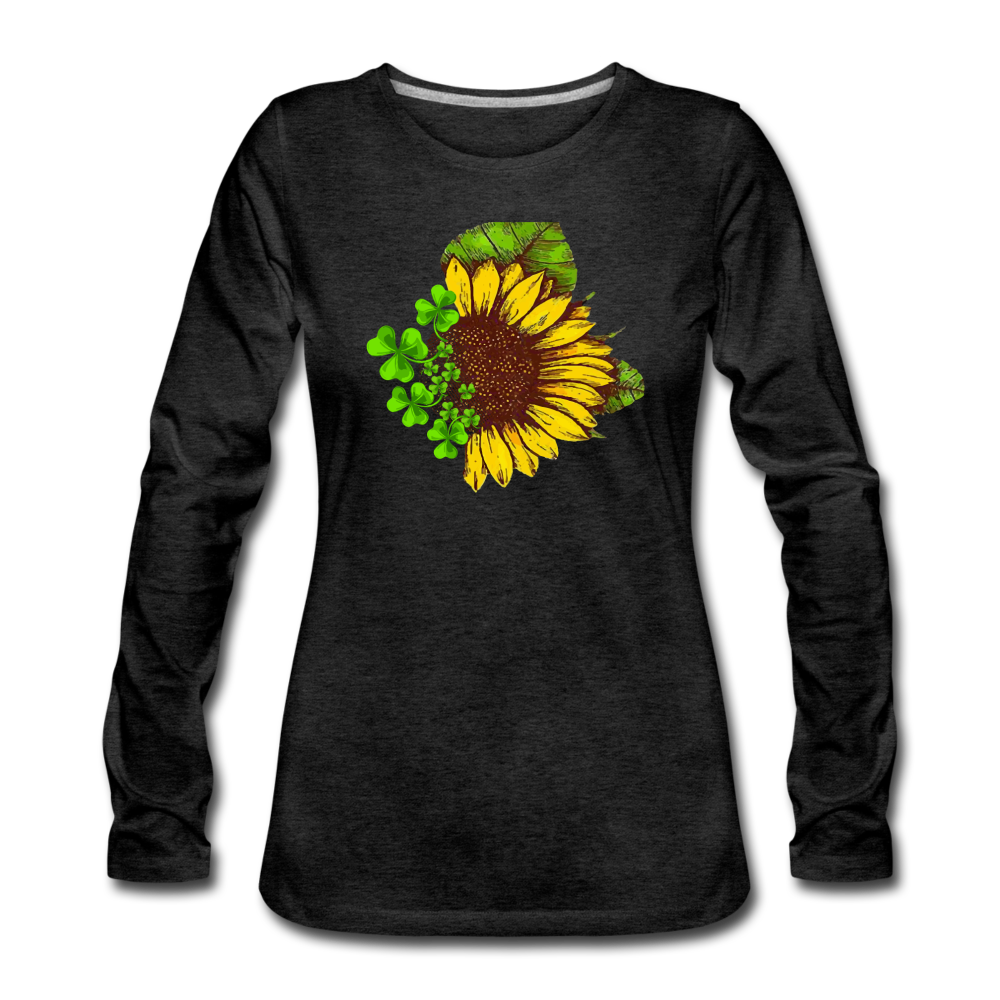 Sunflower- Shamrock - charcoal gray