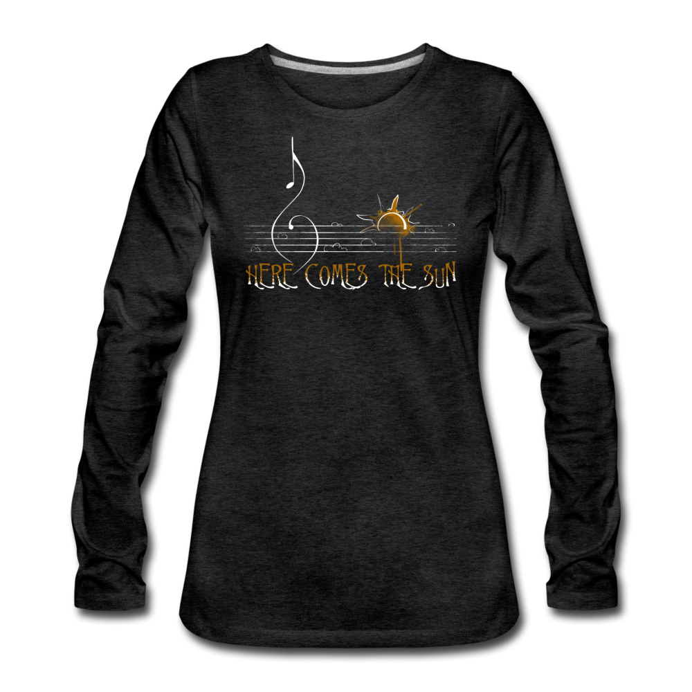 Here Comes The Sun - charcoal gray