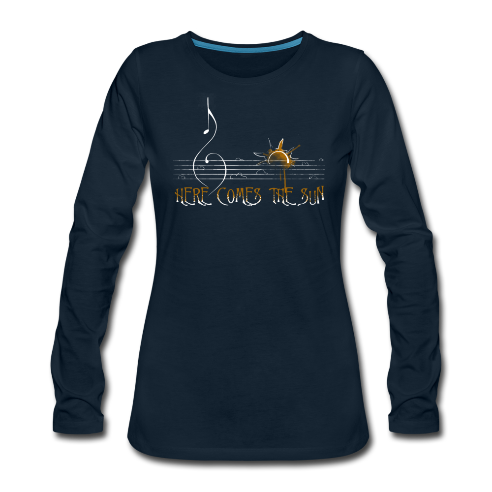 Here Comes The Sun - deep navy