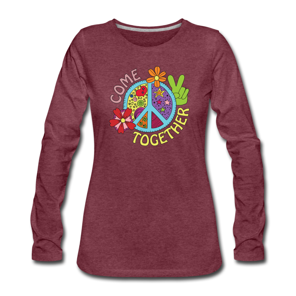 Come Together - heather burgundy