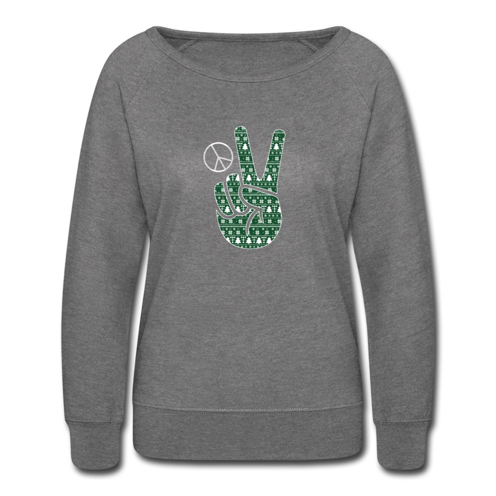 Peace Hand - heather gray
