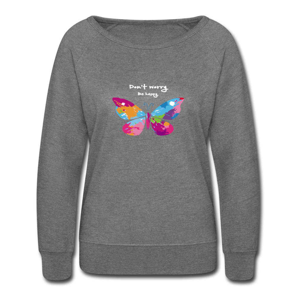 Be Happy - heather gray