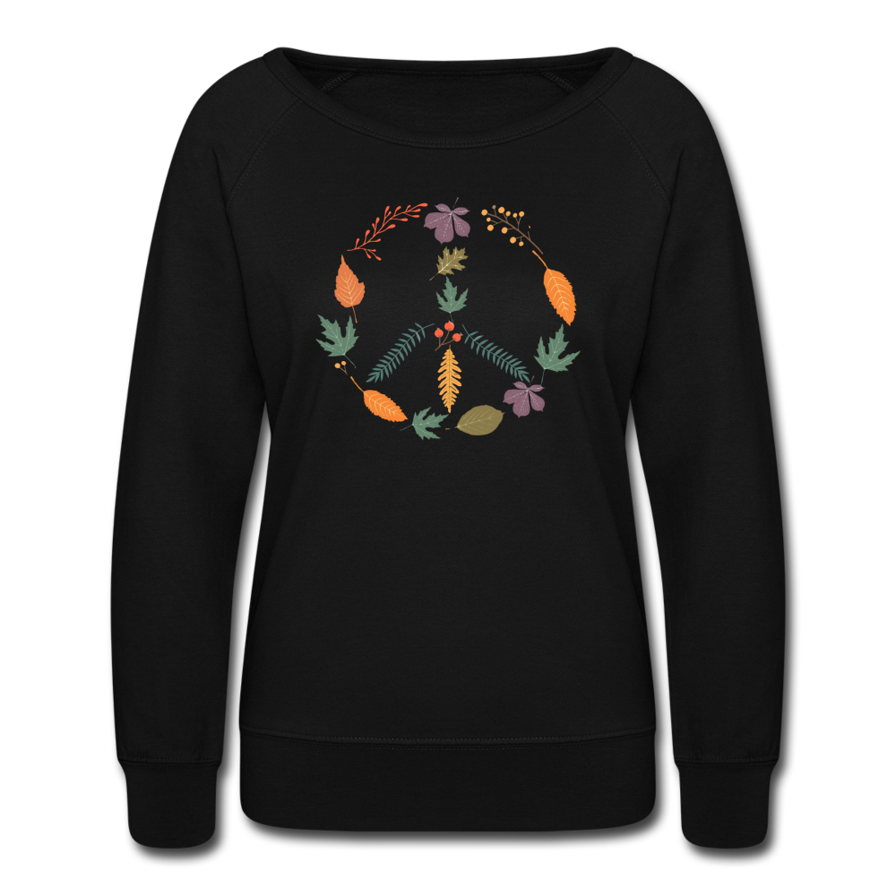 Fall Peace Sign - black