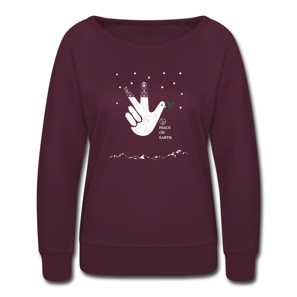 Peace On Earth - plum