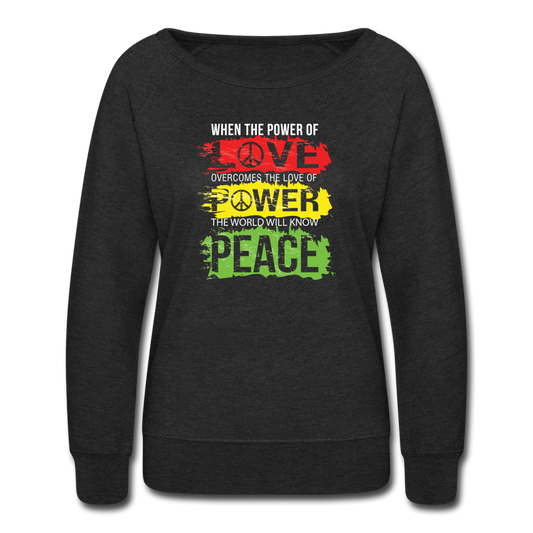 The World Will Know Peace - heather black