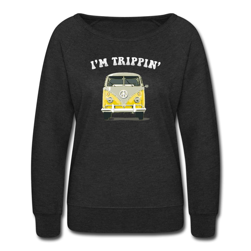 I'm Trippin' - heather black