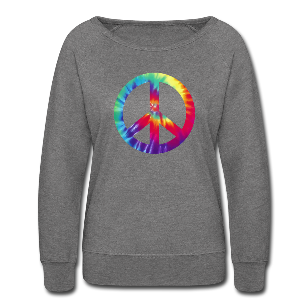Peace Sign - heather gray