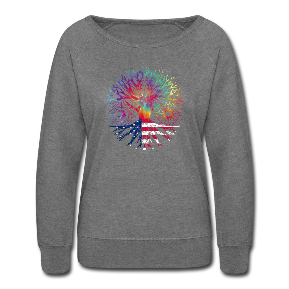 American Tie Dye - heather gray