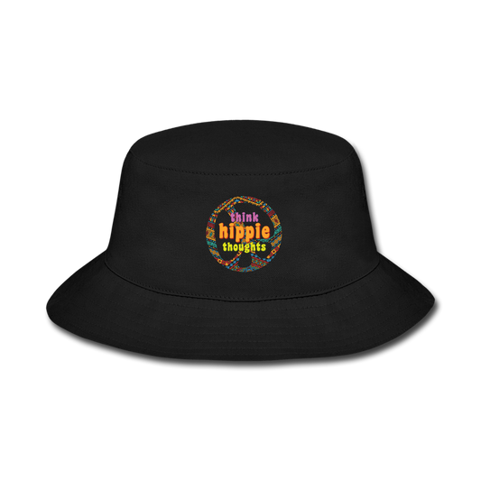 Think Hippie Thoughts - black