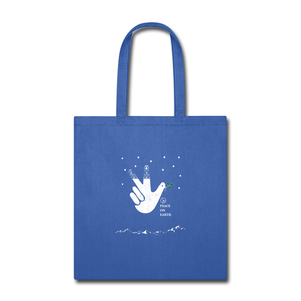 Peace On Earth - royal blue