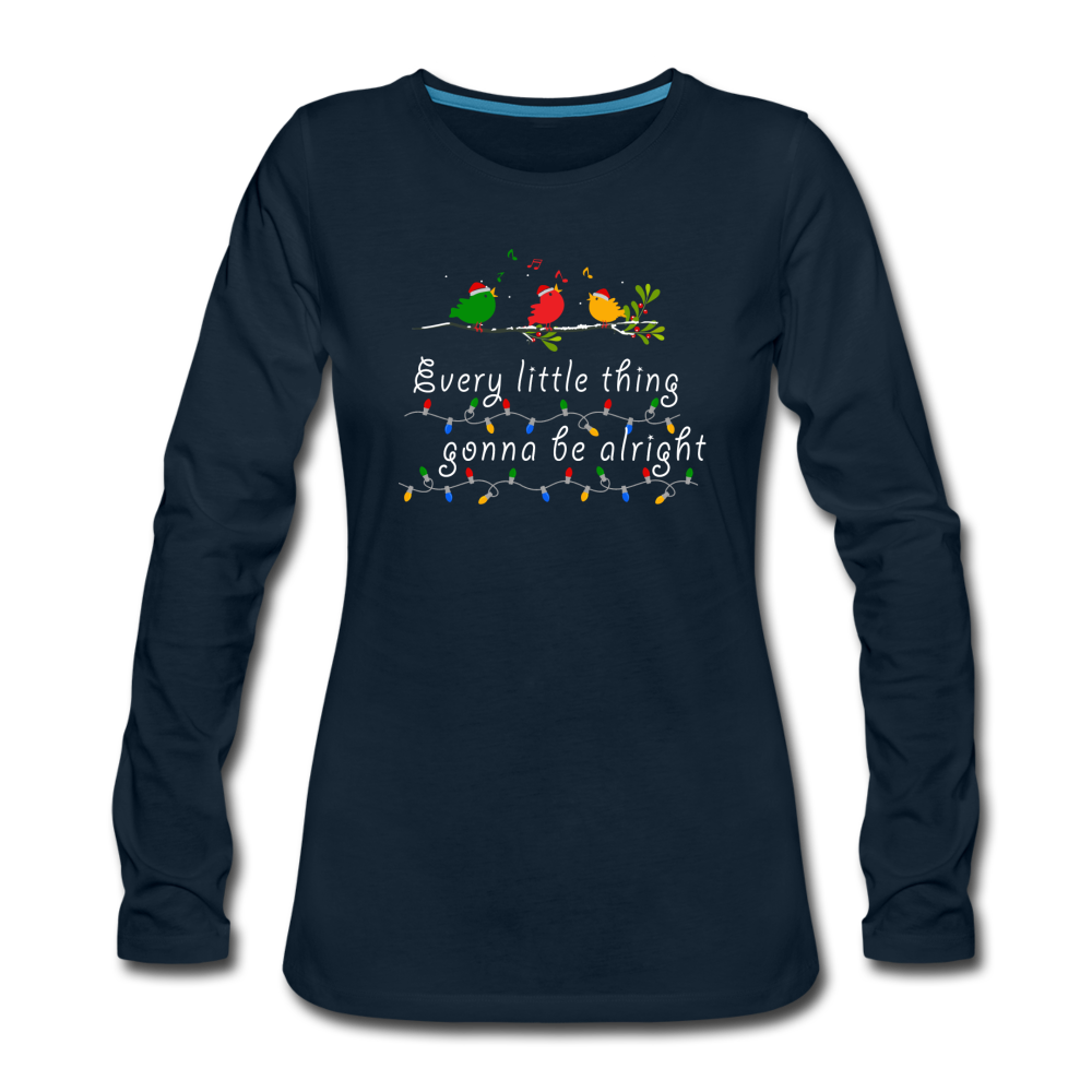 Little Birds Holiday Theme - deep navy