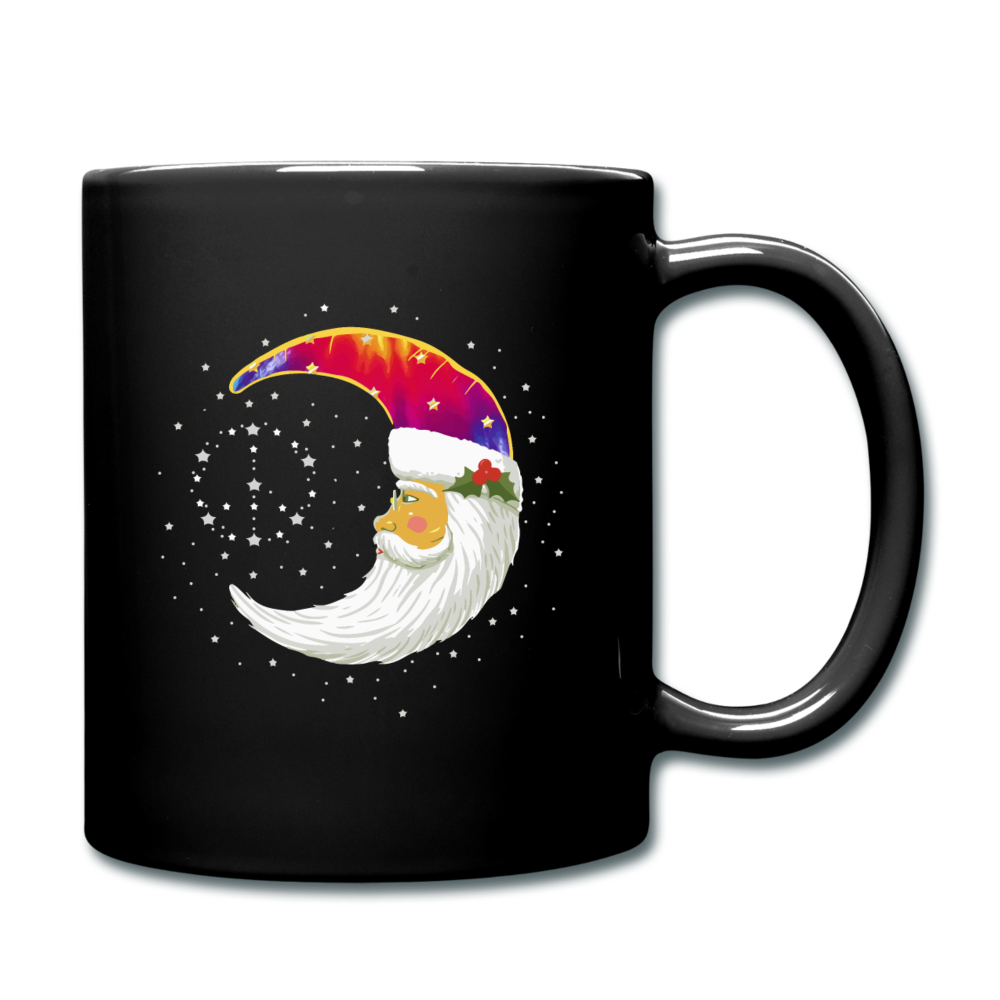 Moon Peace Sign - black