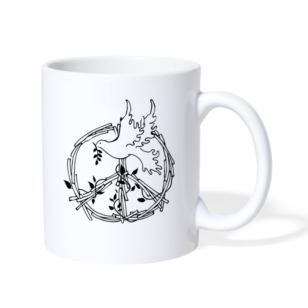 Peace Wings - Coffee/Tea Mug - white