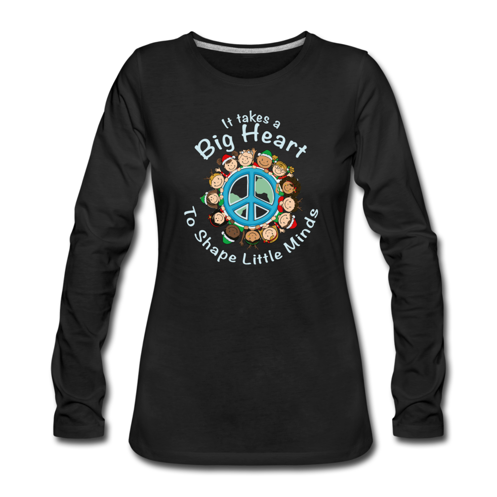 Teacher Appreciation Women's Premium Long Sleeve T-Shirt - black