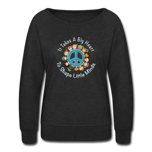 Teacher Appreciation Women’s Crewneck Sweatshirt - heather black