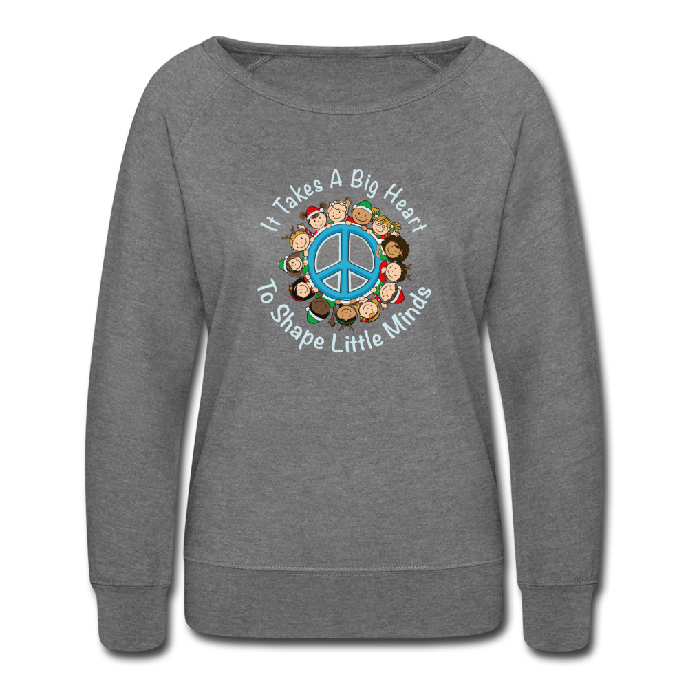 Teacher Appreciation Women’s Crewneck Sweatshirt - heather gray