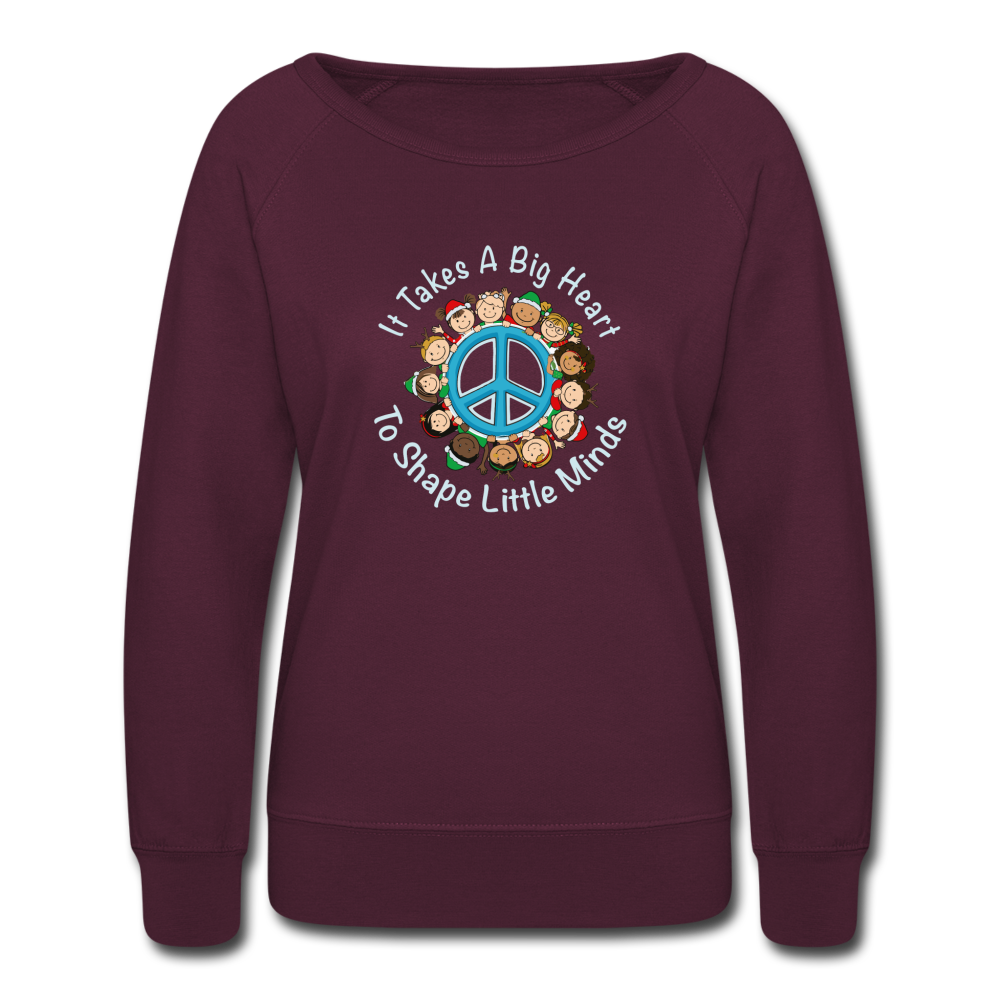 Teacher Appreciation Women’s Crewneck Sweatshirt - plum