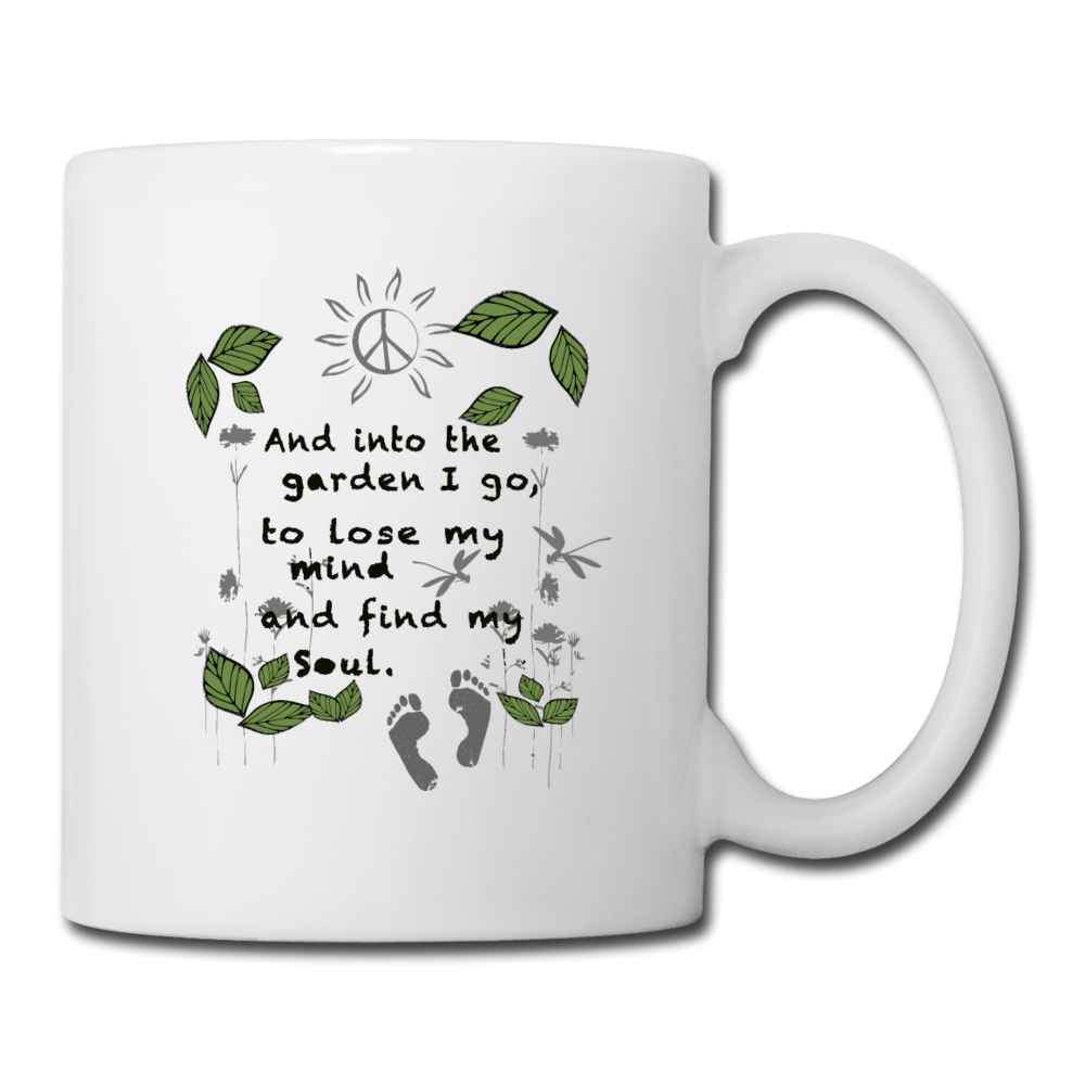 Into The Garden Coffee/Tea Mug - white