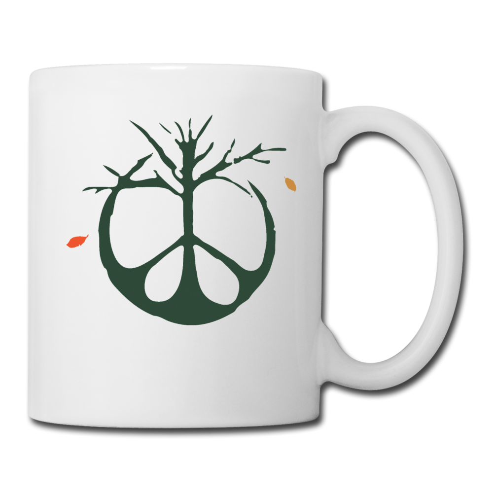 Fall Peace Tree Coffee/Tea Mug - white