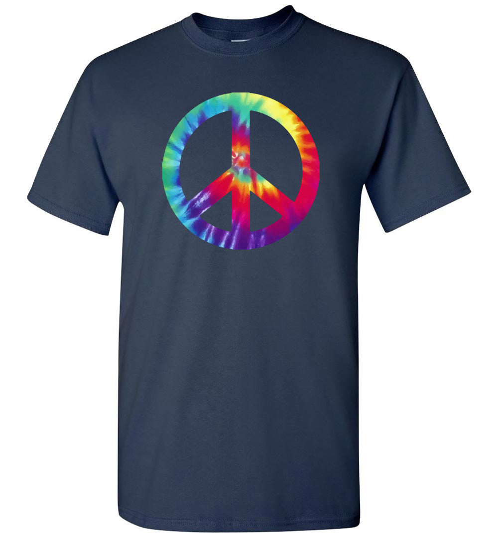 Tie Dye Peace Sign T-shirts
