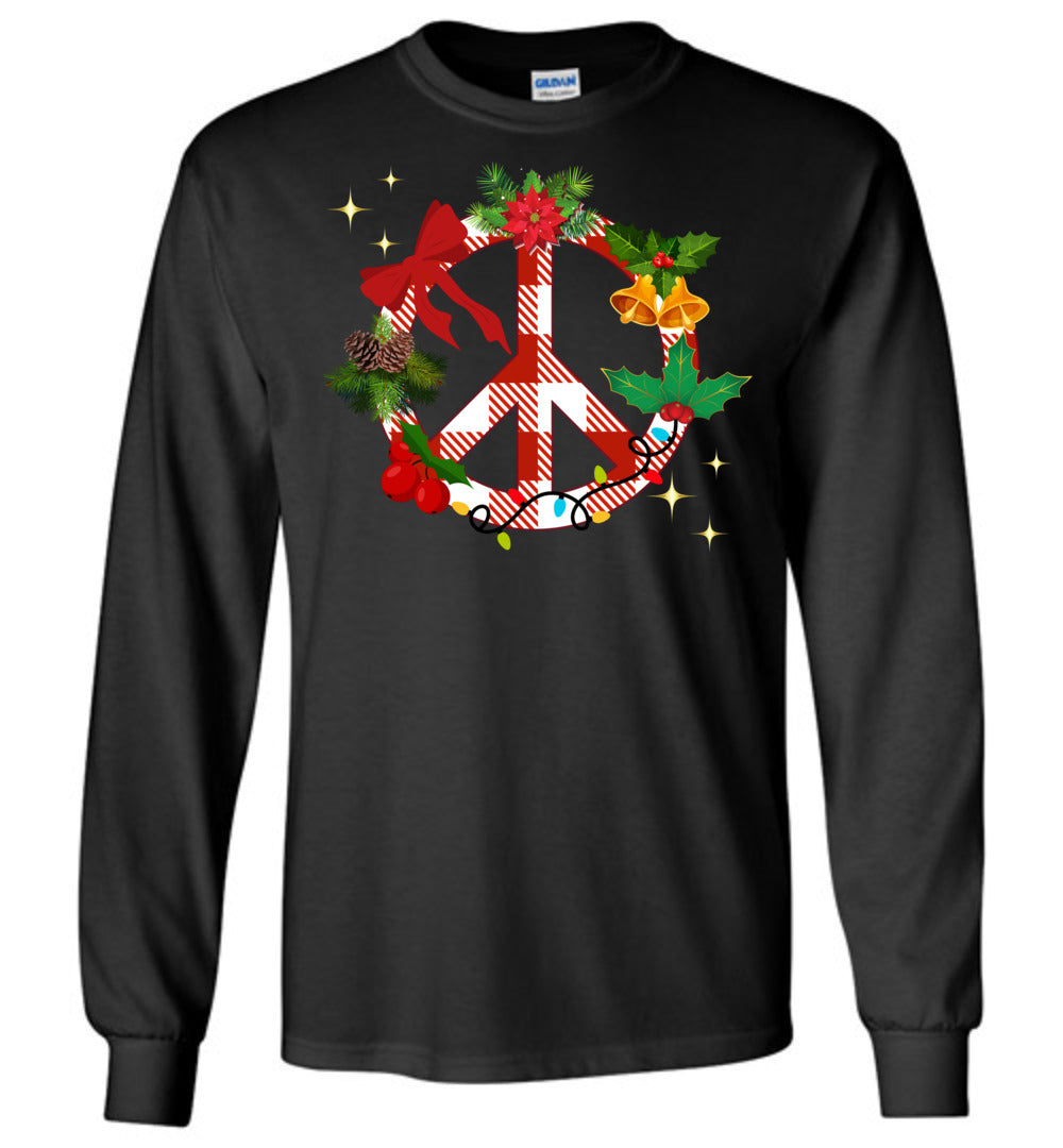 Peace Holiday Long Sleeve T-Shirt