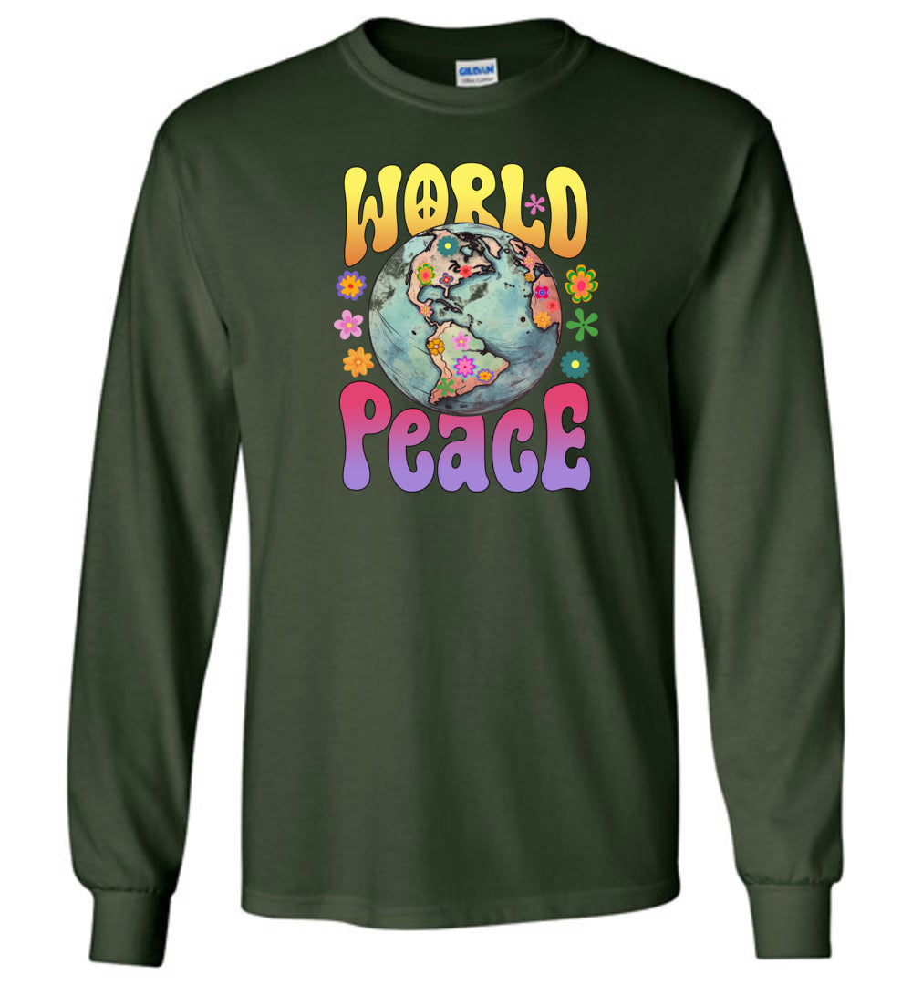 World Peace Long Sleeve T-Shirt