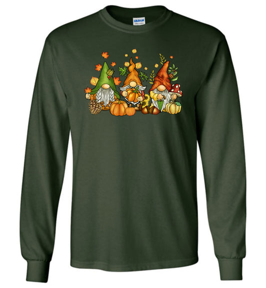 Fall Gnomies Long Sleeve T-shirt