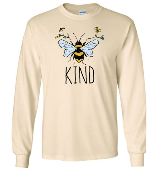 Bee Kind Long Sleeve T-shirts