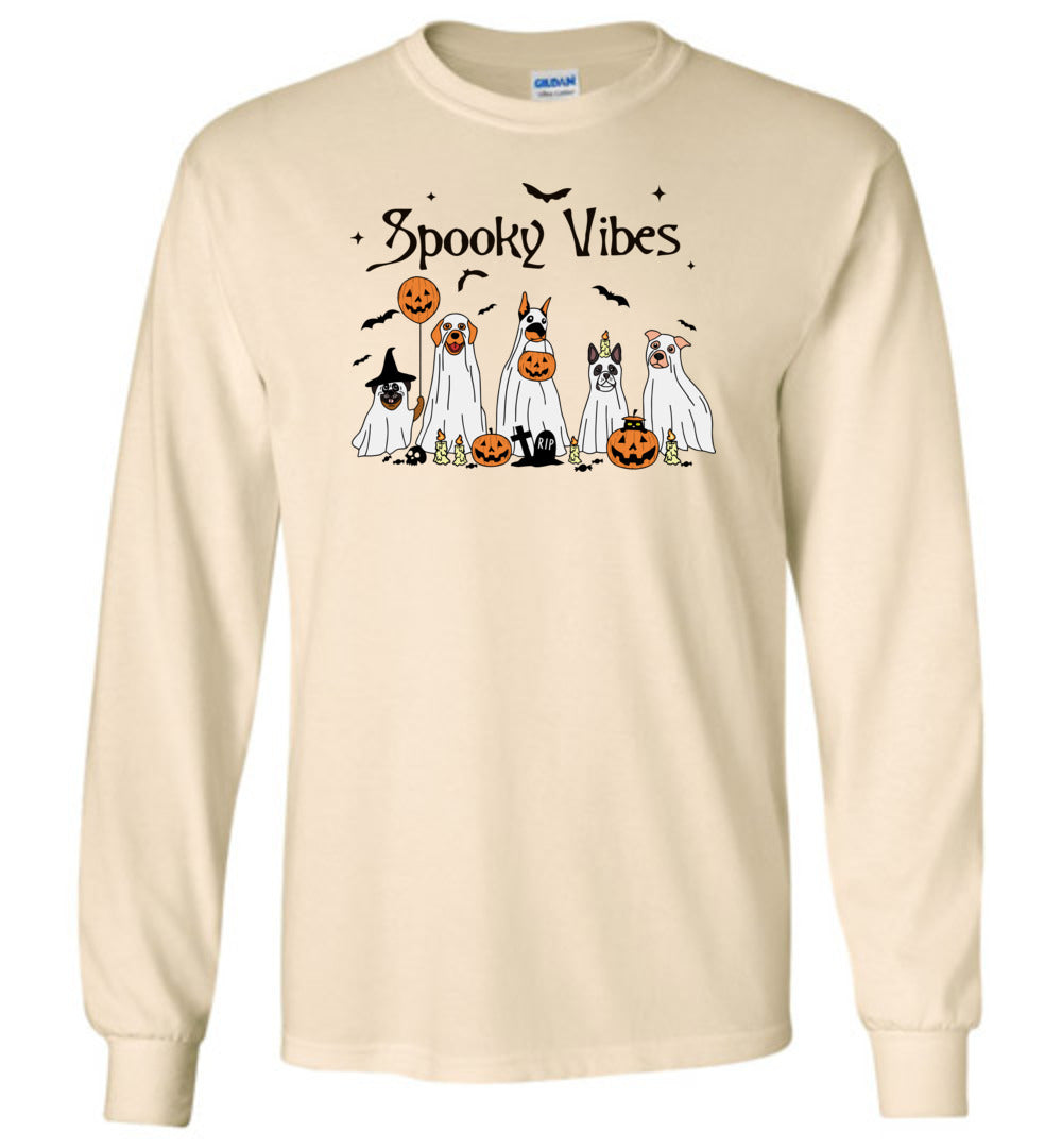 Spooky Dog Long Sleeve T-shirt