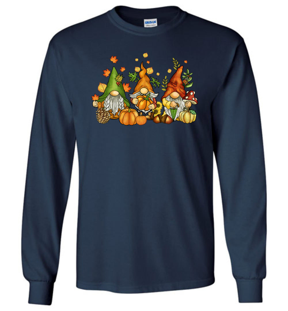 Fall Gnomies Long Sleeve T-shirt