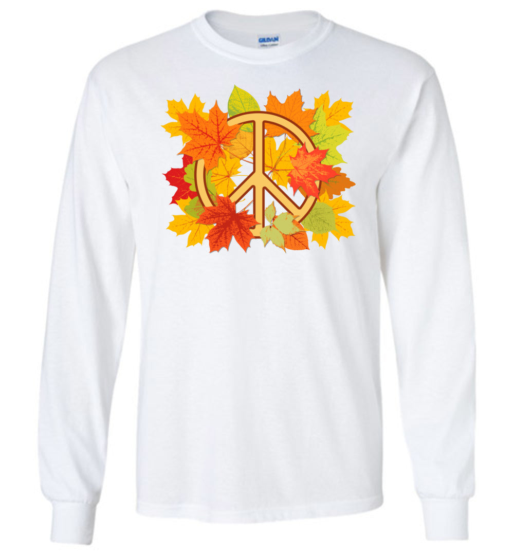 Autumn Colorful Foliage Long Sleeve T-shirts