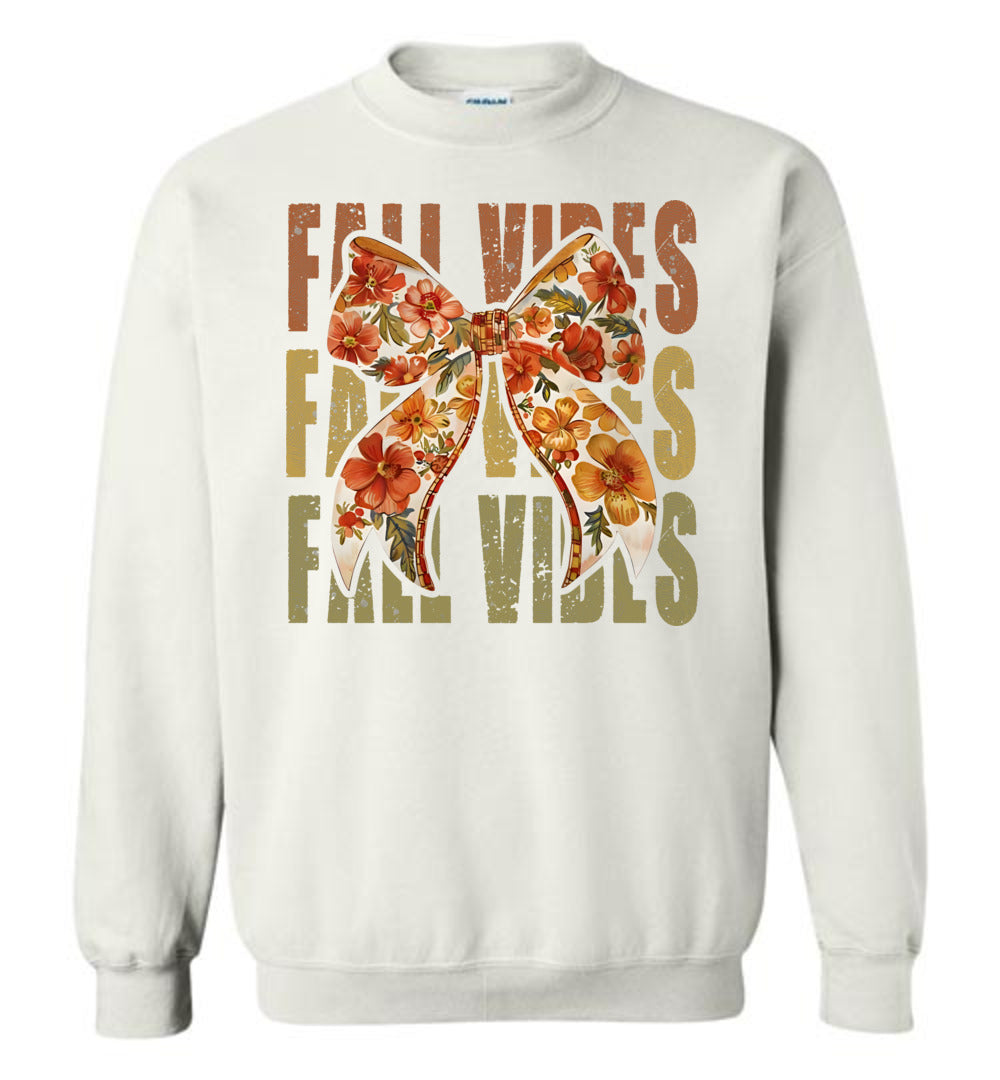 Floral Fall Vibes Sweatshirt