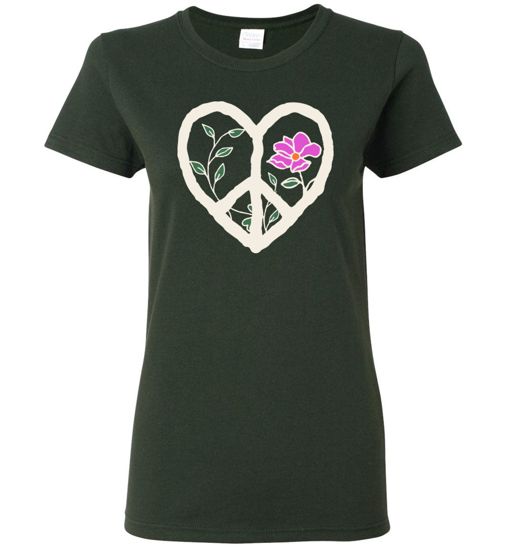 Peaceful Heart Short-Sleeve T-Shirt