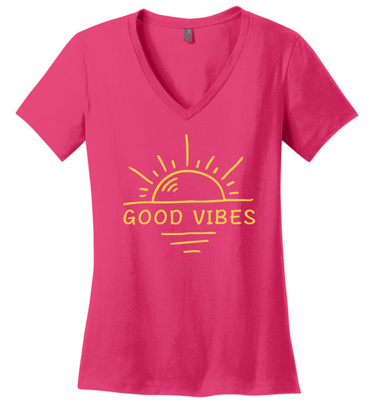 Good Vibes Sunshine V-Neck